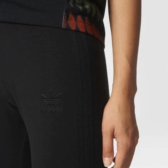 NWT Adidas Originals Train Snap Leggings Black - Picture 6 of 8